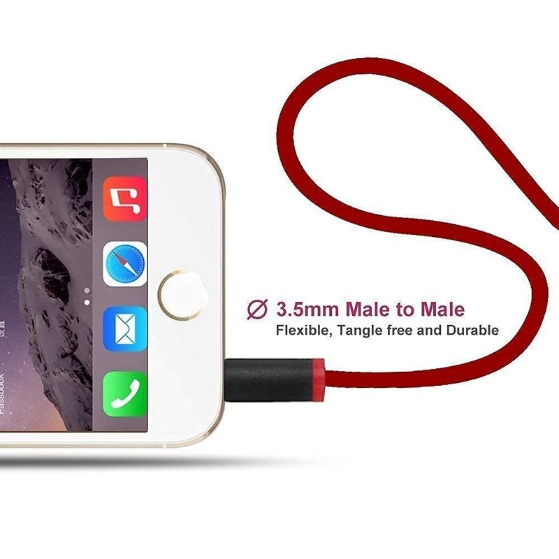 3.5mm Jack to USB Auxiliary Charger Sync Data Transfer Charging Cable with Be... gallery