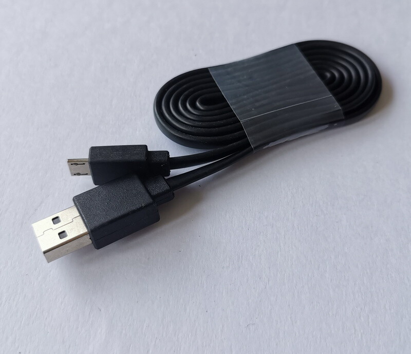 Black Micro USB Charger flat Cable Cord for JBL Flip4 charge 2 3 clip 2 Speaker gallery