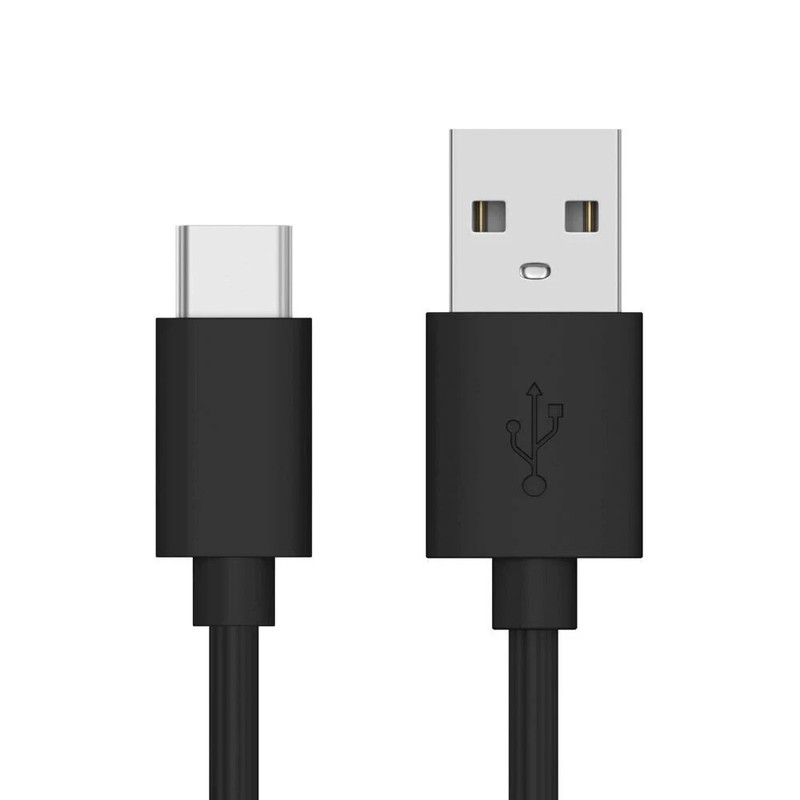 Just Wireless USB-C to USB-A Connector Cable for Android – 4ft – Black Open Box