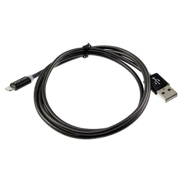 iPhone 11 12 13 14 Pro SE XR XS Max METAL USB CABLE FAST CHARGE POWER CORD WIRE gallery