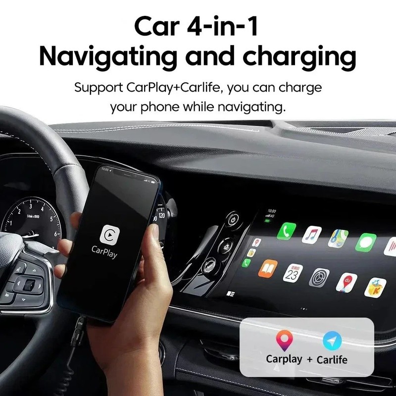 NEW 240W 4 in 1 USB-C PD 2M W/EMarker Chip Multi-fast Charging Cable Car Use gallery