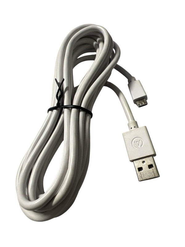 Lot of 10 Micro USB Cable 10ft White color For Xbox PS4 Controllers gallery