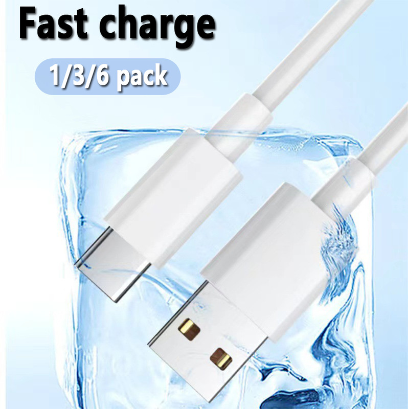 USB Type C Data Cable 5A Fast Charging USB-A to USB-C Charger lot Cord For Phone gallery