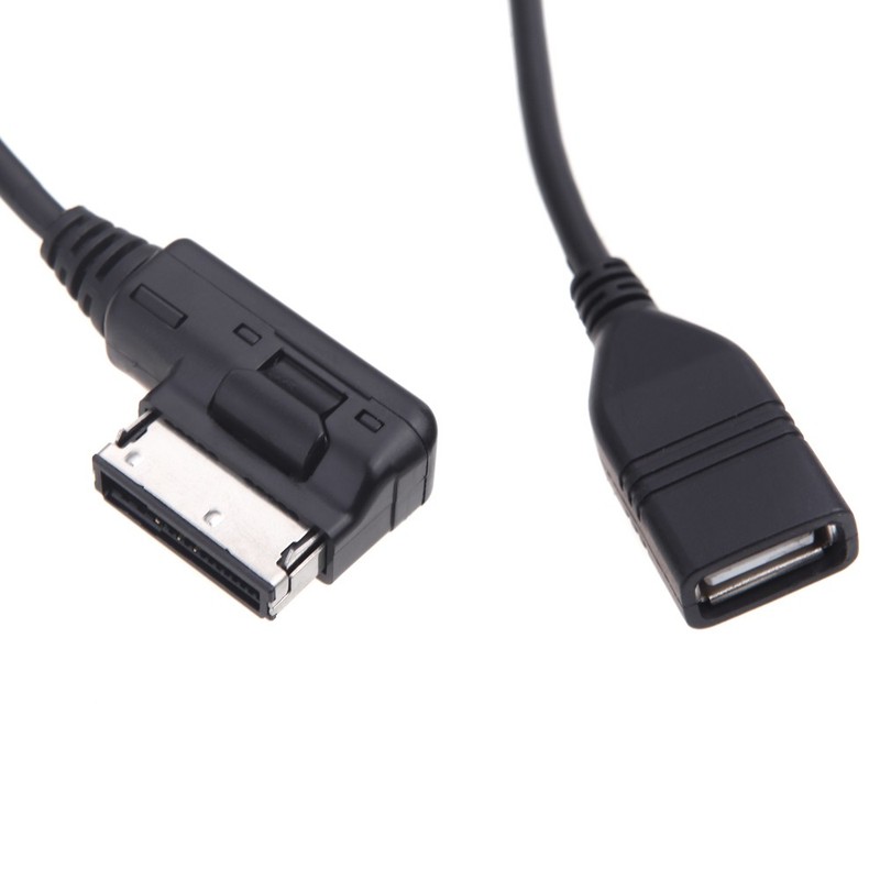 KKMOON Car USB MP3 AUX Input Cable Audio Adaptor For Mercedes- AMI S1P6 gallery