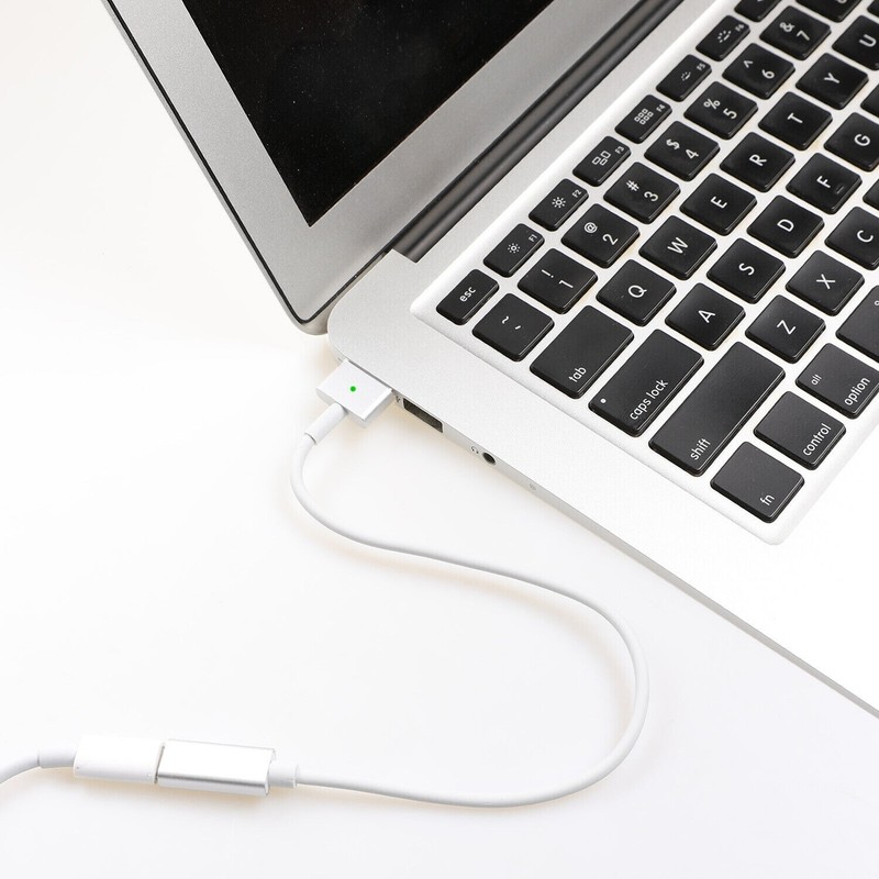 USB-C to Magnetic T-tip Charging Cable, OUGIC 6ft PD Type-C to Magnetic 2 THead gallery