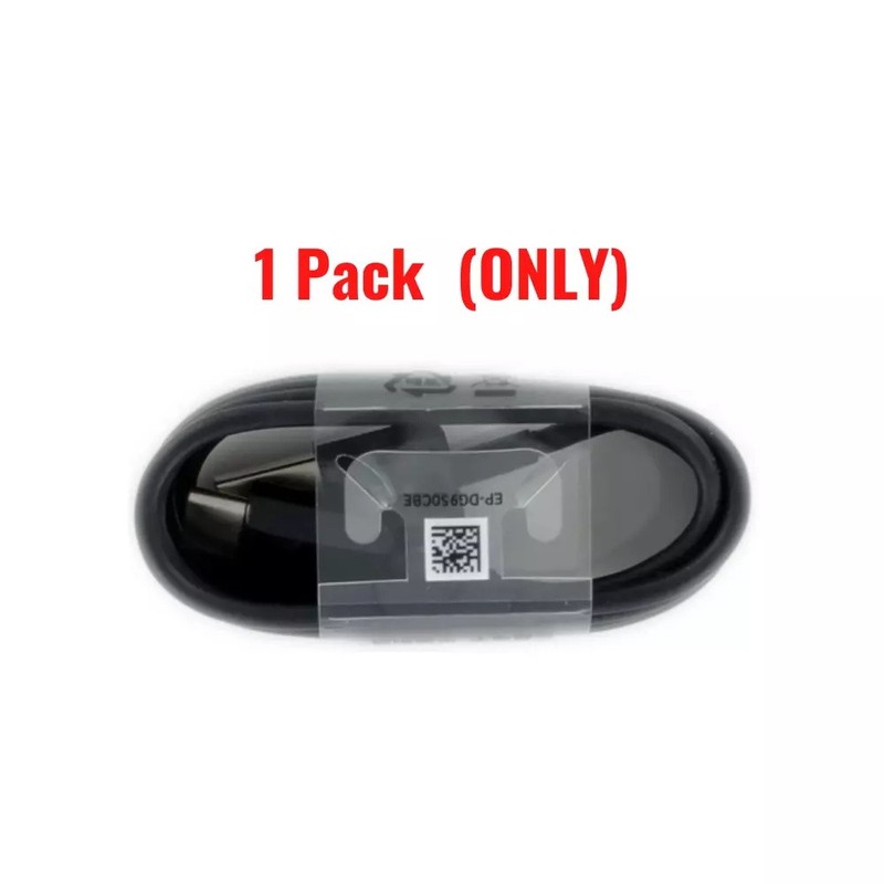 USB Type-C Fast Charging Cable for Samsung Galaxy /Android Phone Universal Black gallery