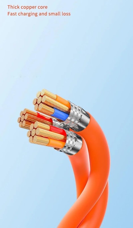 3 in 1 Fast Charging Cable Cell Phone Charger Cord For iPhone TypeC Micro USB gallery