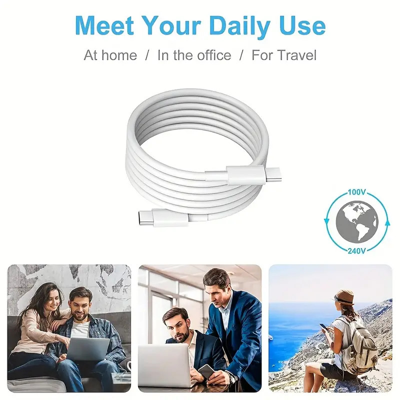 For Samsung iPhone 15 16 Pro Max 60W USB-C to USB C Cable Fast Charger Cord Lot gallery
