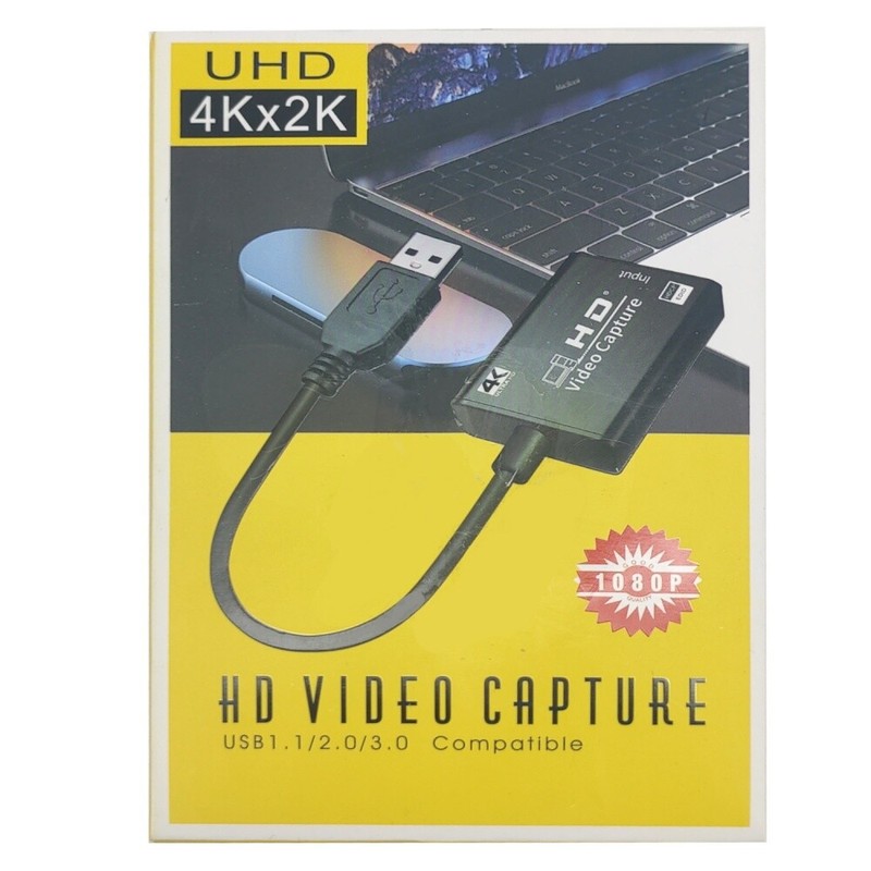 4K USB to HDMI Adapter Cable Converter for Android PC Laptop Ultra HD 30Hz