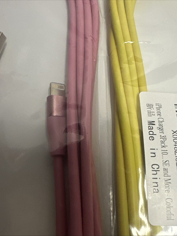 USB Charging Cable for Certain Models iPhone 5 Ft 3 Pack gallery