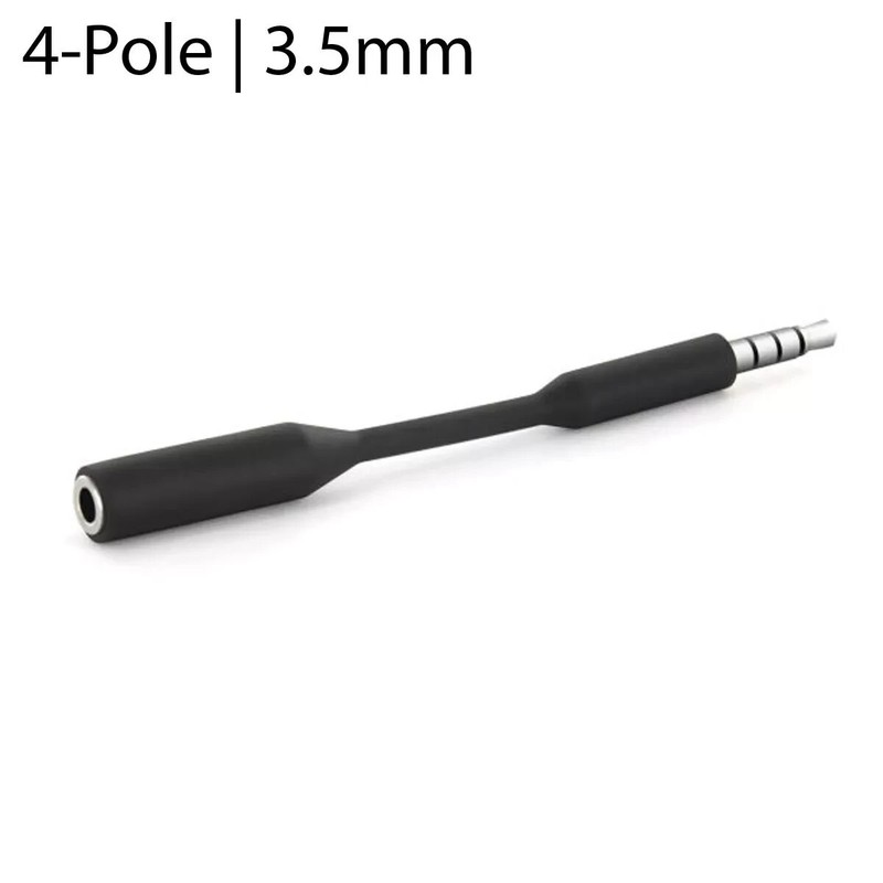 UNIVERSAL 3.5MM HEADSET AUDIO JACK EXTENDER; HEADPHONE ADAPTER FOR BATTERY CASE