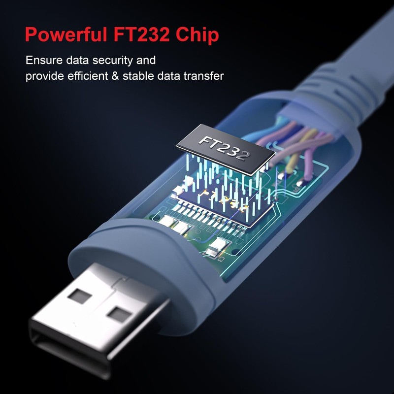 USB Console Cable,USB to RJ45 Console Cable for Cisco Router Switch gallery
