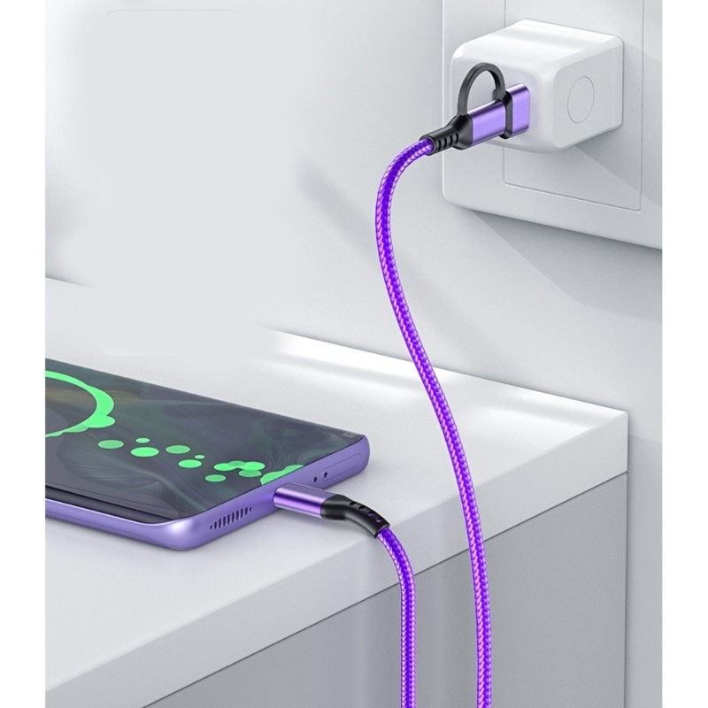 Universal Type C/USB to Type C Charging Cable 60W Super Fast Charging Wire gallery