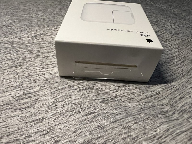 Apple - USB 12W Power Adapter (MD836LL/A, Model: A1401) gallery