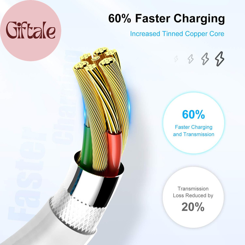 3Ft Iphone Charger Apple Mfi Certified, Apple Lightning to USB Cable 3 Feet,Fast gallery