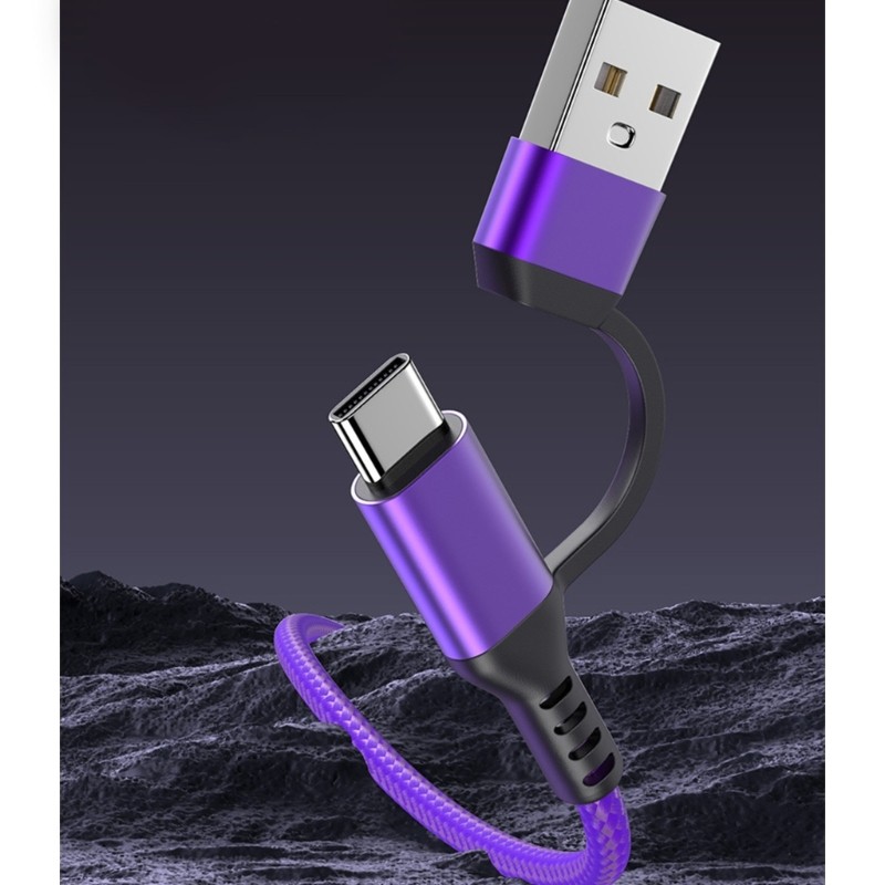 Universal Type C/USB to Type C Charging Cable 60W Super Fast Charging Wire gallery