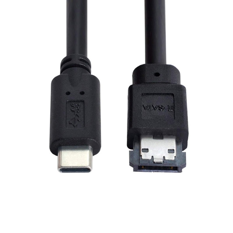 Usb C To Esata Cable For Hdd/ssd/odd 3.28ft/1.0m one Way Transmission The Usb P