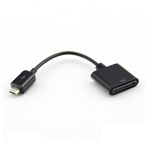 30pin Female to Micro USB Male Data Charging Adapter Cable For iPhone iPod iPad gallery