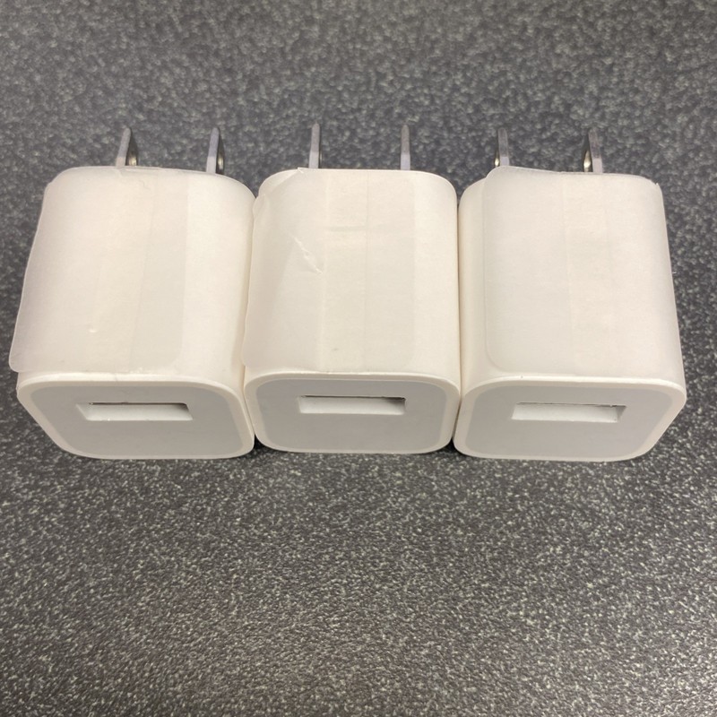 3-Pack Apple 5W USB Wall Charger Cube USB-A Power Adapter for iPhone iPad A1385 gallery