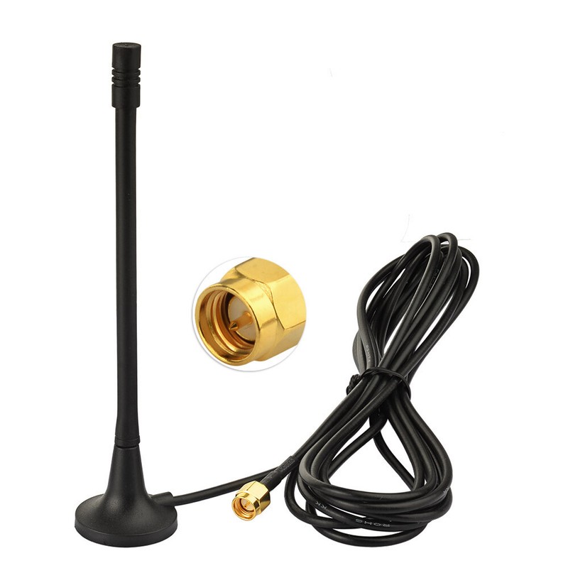 4G LTE Magnetic Antenna SMA Male 3M For AT&T Wireless Internet ZTE MF279 Hotspot
