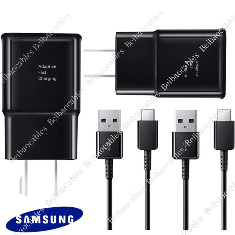 2 Pack For Samsung Galaxy A51 A14 A13 5G A03S A12 15W Fast Charger & USB-C Cable