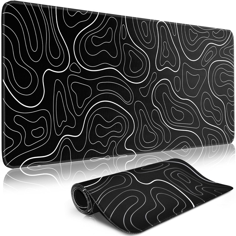 Gaming Mouse Pad Big Mousepad with Non-Slip Rubber Base, 31.5 x 11.8 in XL La…