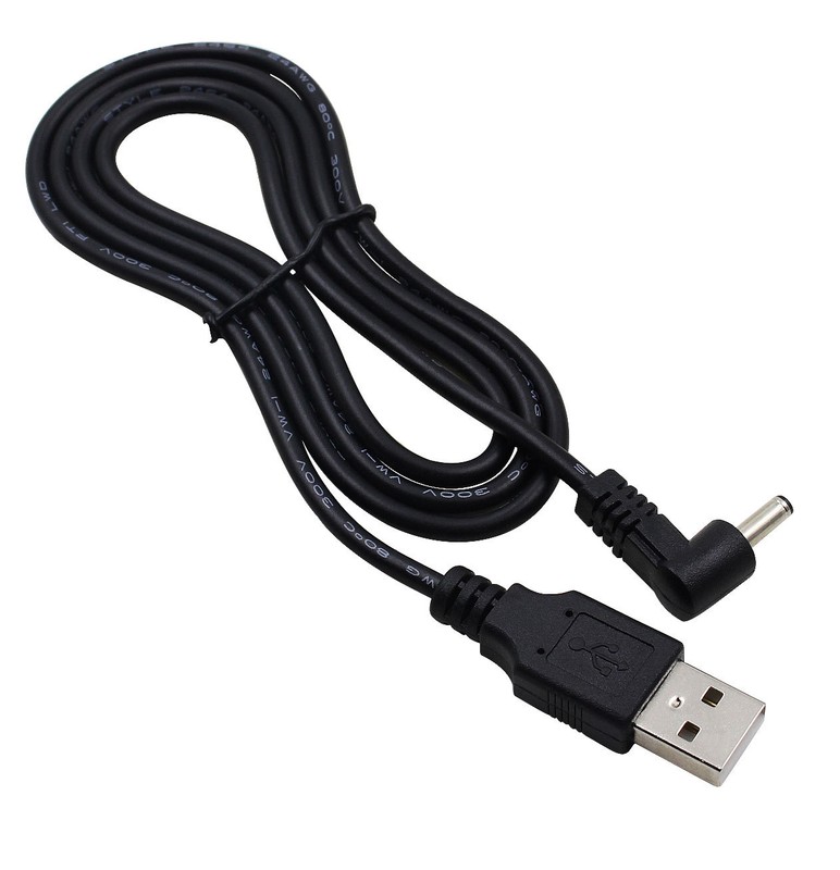 USB to DC 5V Angled Power Adapter Cord Cable For Nextbook 11 NXA116QC164 Tablet