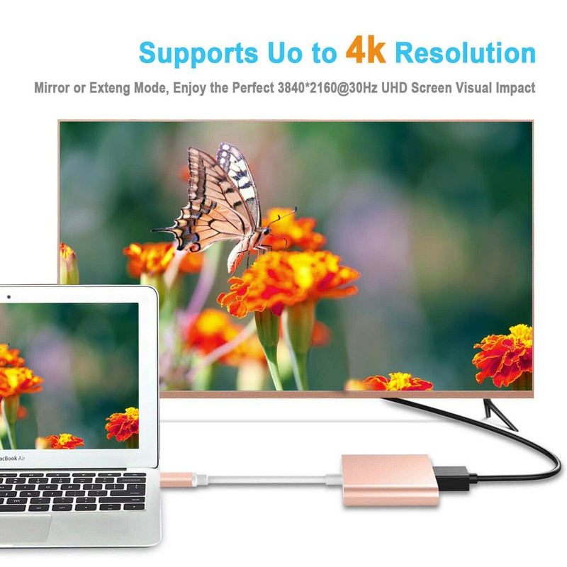 USB-C Type C to HDMI TV Cable Phone to TV Adapter For iPhone 15 Pro Max Plus Pro gallery