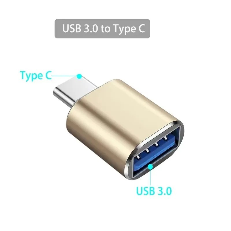 1 PC USB-C 3.1 Male to USB A Female Adapter Converter OTG Type C Android Phone gallery