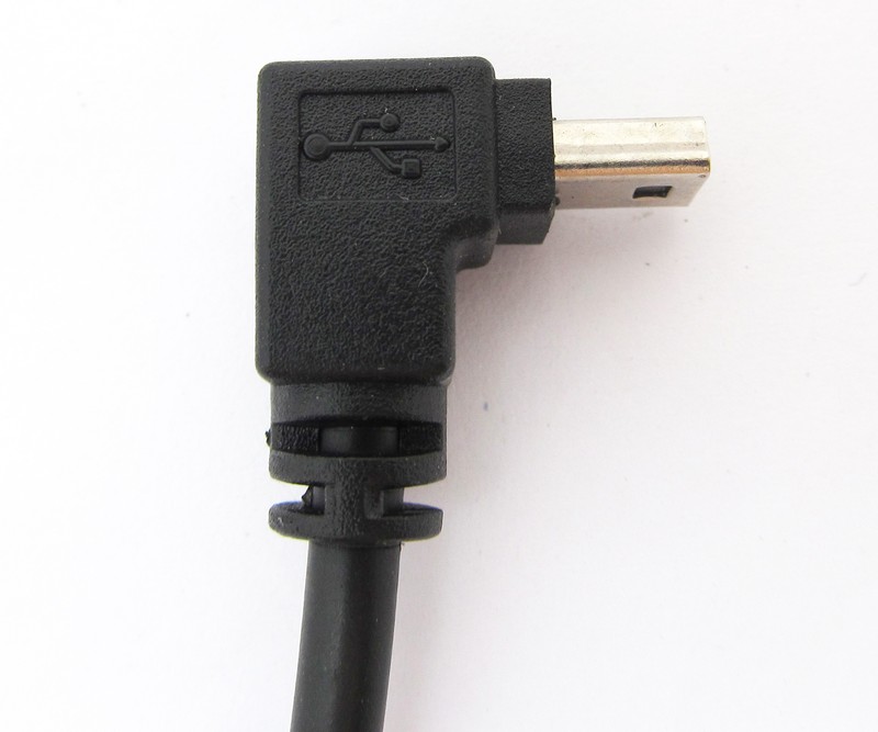 5pcs UP Angle 90D Host OTG Adapter Cable Mini 5pin USB male to USB 2.0 Female gallery