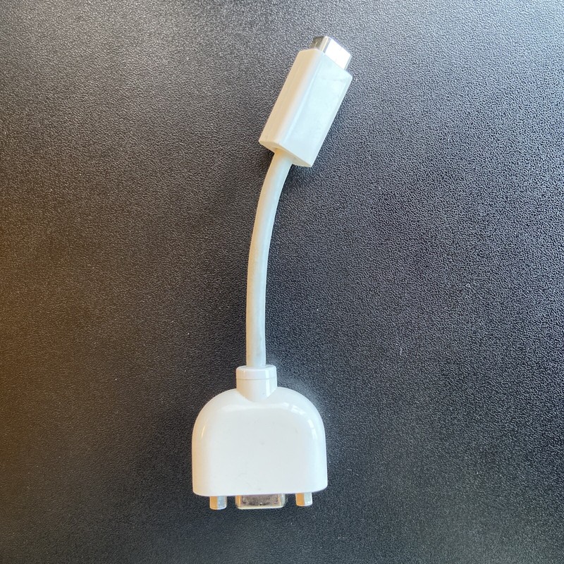 Vintage Apple connection adapter cords cables genuine