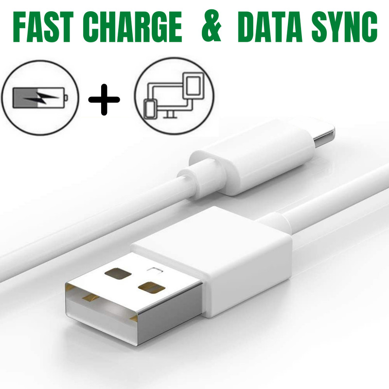 1/3Pack For Apple iPhone 14 13 12 11 8 6 Plus 5 USB Charger Cable Charging Cord gallery