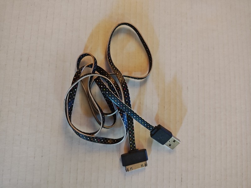 6FT FABRIC BRAIDED CHARGER CABLE power USB data sync