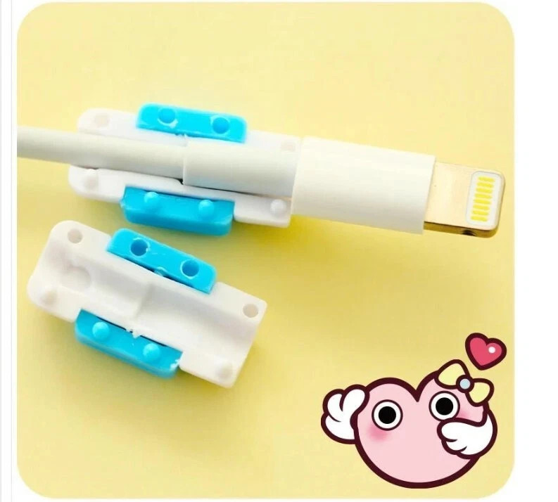 10pec Cable Protector Saver Cover For iPhone ipad usb cord headset Protectors gallery