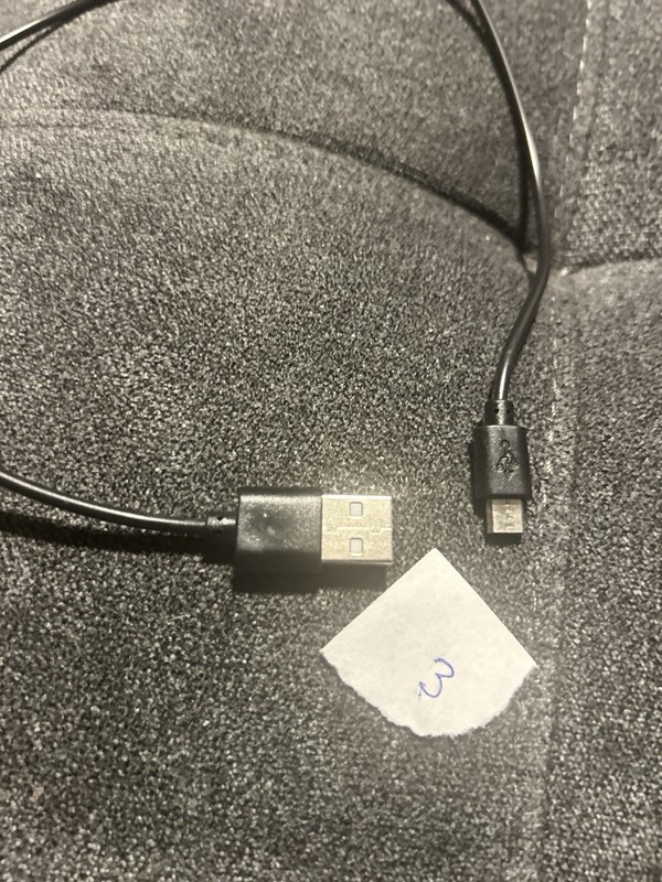 Black 3 ft USB to Micro-USB Charging & Data Sync Cable