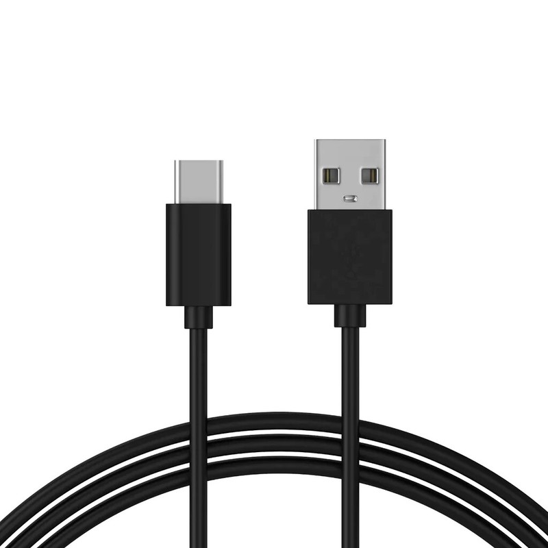 Just Wireless 10′ TPU Type-C to USB-A Cable – Black