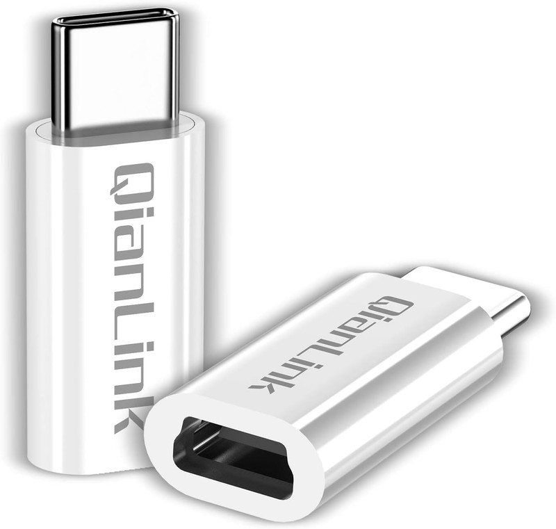 Mini USB to USB C Adapter, (2-Pack) Mini USB Female to USB C Male Convert Chargi gallery