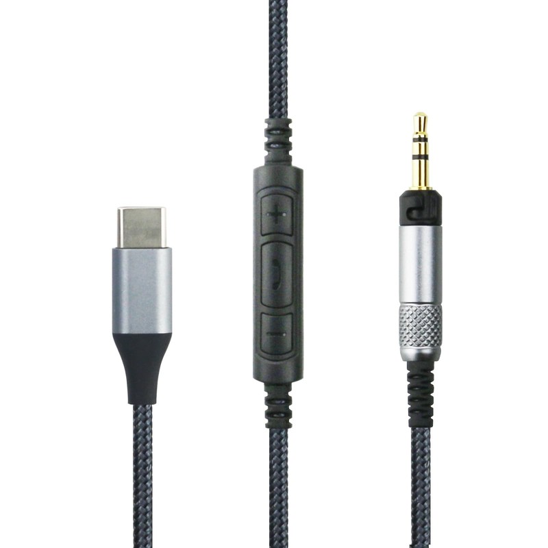 USB Audio Cable with Audio Technica ATH-M60X ATH-M50x ATH-M40x ATH-M70x Headp…