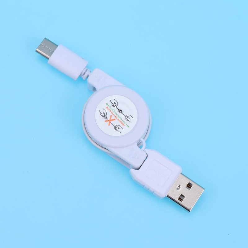 Adjustable Retractable USB 3.1 C To A Charging Cable Cord For Car Travel gallery