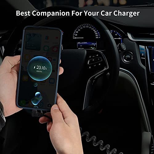 Coiled USB Cable Micro USB Right Angle 90 Degree 480 Mbps Data Sync Charging gallery