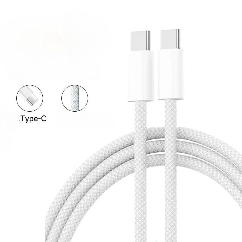 Fast Charger PD20W USB-C to C Woven Braided Charge Cable For google Pixel 9 8 7 gallery