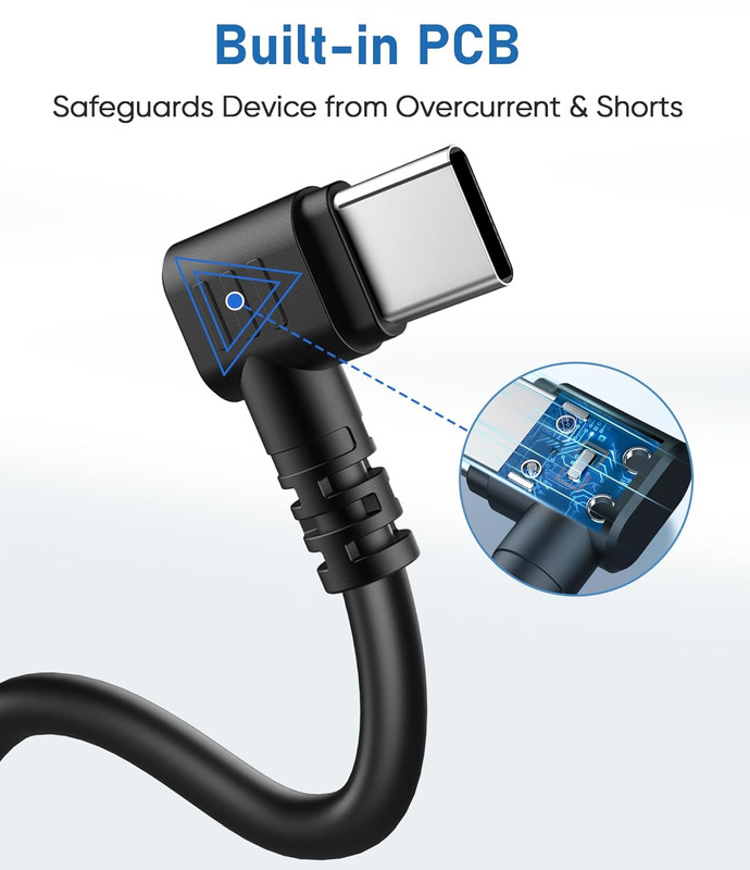 Dash Cam Power Cord,(10Ft) USB C to USB C Dashcam Charger Cable,Thicker Shielded gallery