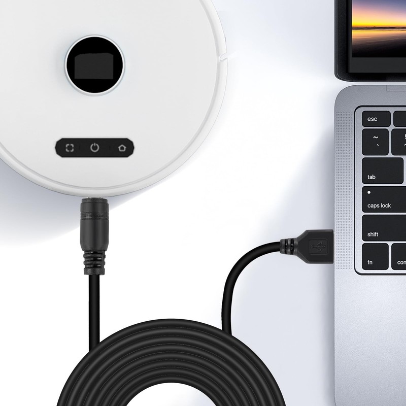 3.3ft USB To DC 5.5x2.1mm 5V Power Cord Charging Cable 20 Connector Tips gallery