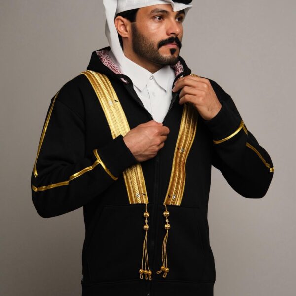 جاكيت البشت - اسود